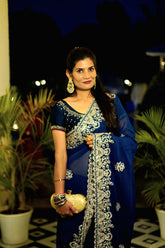 Kas Sujala Mix Satin Saree